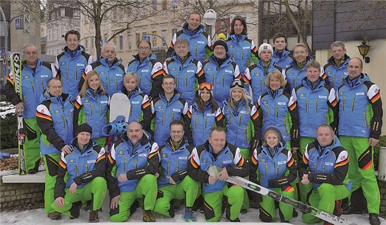 Das Übungsleiterteam der Abteilung Ski und Snowboard im TV 06 Bad Neuenahr.Wolfgang Lingen