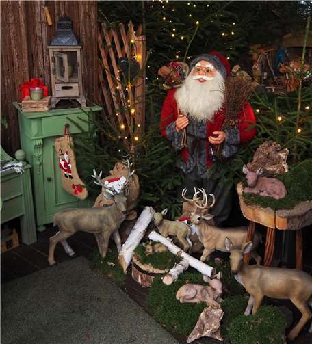 Das Umfeld wurde passend gestaltet.