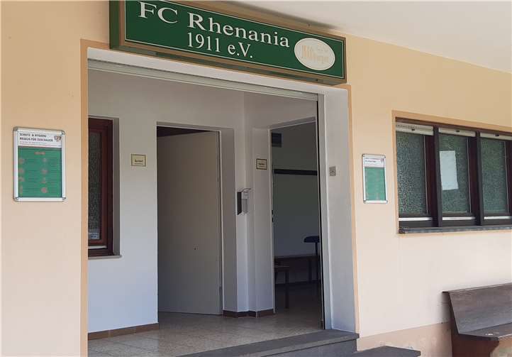 Das Umkleidegebäude erstrahlt in neuem Glanz. Foto: privat