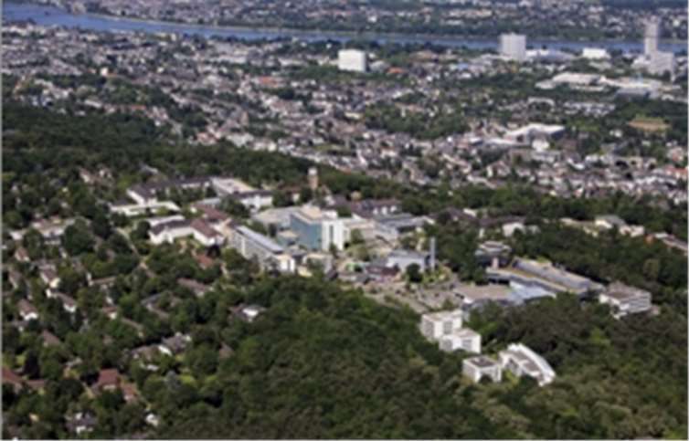 Das Universitäts-Klinikum Bonn (UKB) auf dem Venusberg ist Nordrhein-Westfalens bestes Krankenhaus. privat