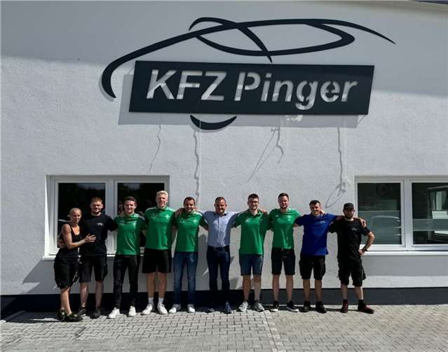Das Unternehmen KZF-Pinger unterstützt die Fortuna.  Foto: privat