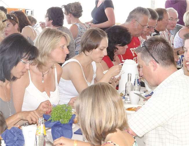 Das Urbacher Frühstücksbuffet erfreut sich großer Beliebtheit. privat