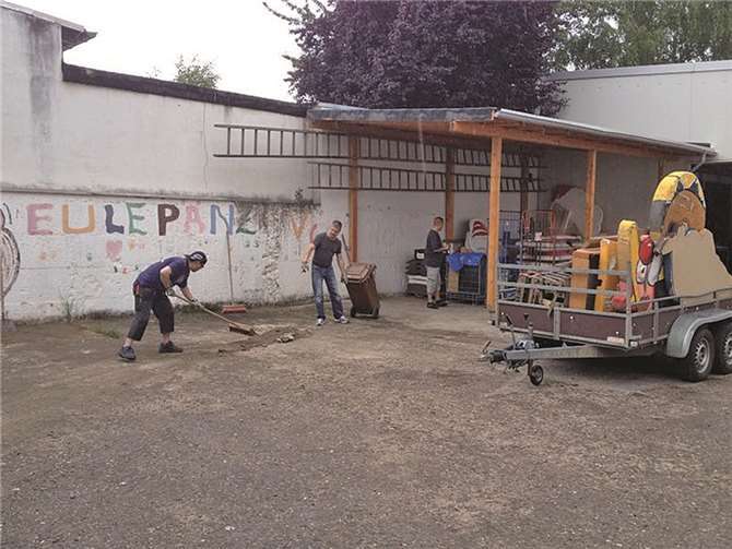 Das Vereinsheim in Metternicht erstrahlt in neuem Glanz.  Privat