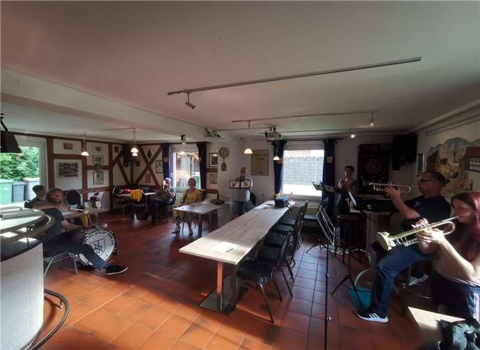 Das Vereinsheim wird auch wieder voraussichtlich Ende Juli geöffnet.