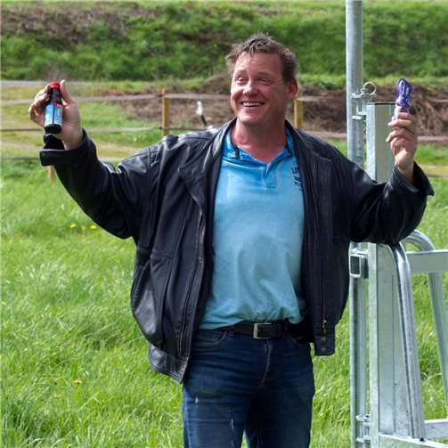 Das Verstecken von allerlei Leckereien sorgte für Heiterkeit.  Foto: privat