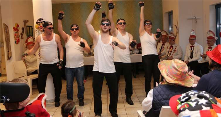 Das Villenballett in Aktion.