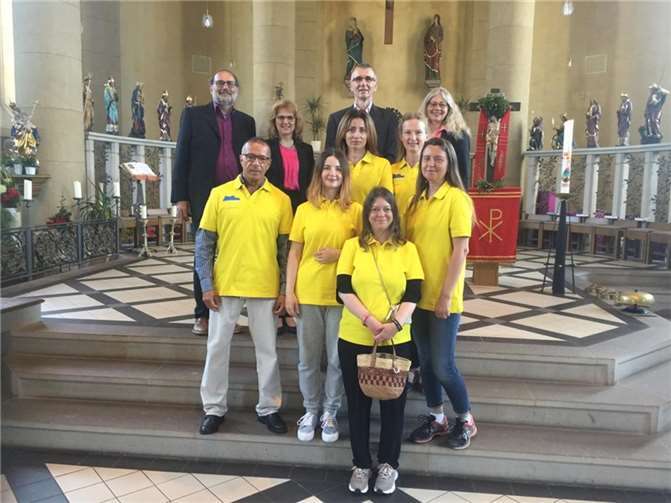 Das Vokalensemble „Pentecostés“. Foto: privat