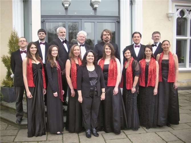 Das Vokalensemble ProMusica Koblenz freut sich auf das Adventskonzert.privat
