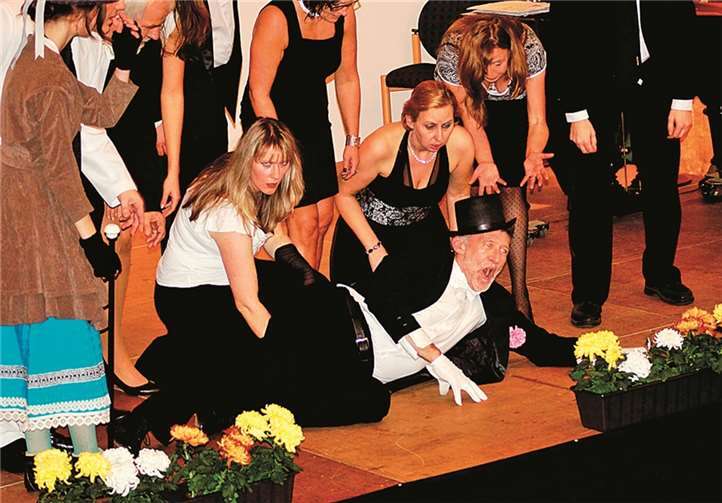 Das Vokalensemble ProMusica Koblenz präsentiert sein neues Programm in Cochem. privat.