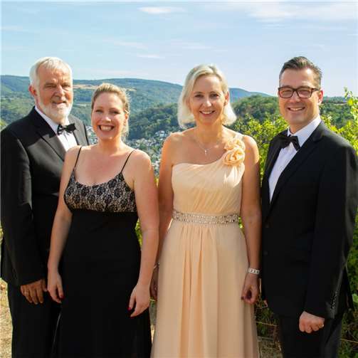 Das Vokalquartett „Amabile“.  Foto: Amabile