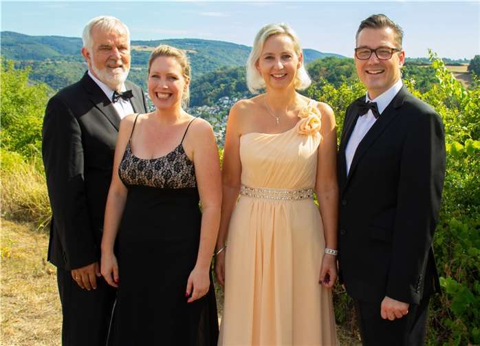 Das Vokalquartett Amabile. Foto: Heike Adam Photographie