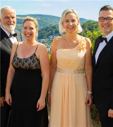 Das Vokalquartett „Amabile“ gibt ein Konzert in der Matthiaskapelle.Foto:Heike Adam Photographie