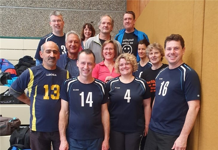 Das Volleyball Mixed-Team des PSV Remagen.Foto: privat