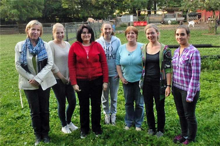 Das Vorstandsteam: Seit März 2014 ist der Schwanenteich fest in weiblicher Hand. -BL- 