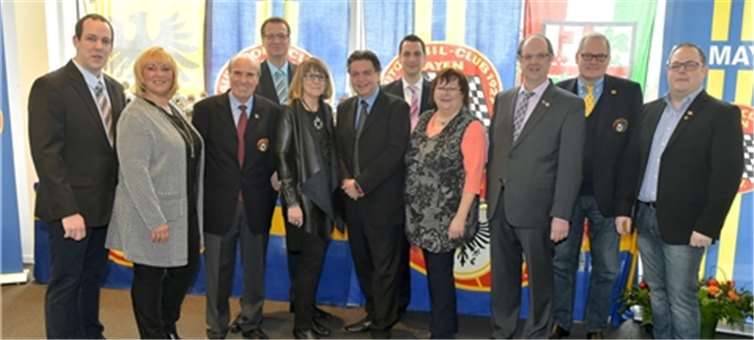 Das Vorstandsteam des AC 1927 Mayen e.V. nach der Wahl. Peter Seydel