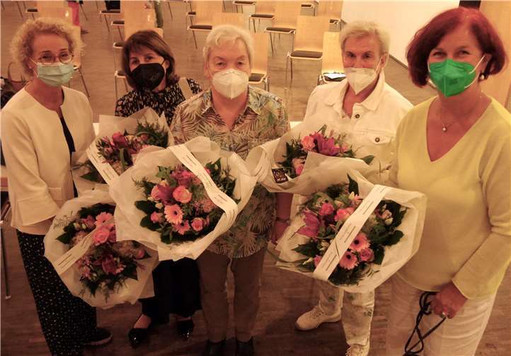 Das Vorstandsteam des Hospiz-Vereins. Fotos: privat