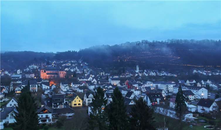 Das Weihnachtsdorf Waldbreitbach konnte in der Kategorie Kleinstadt gewinnen. Foto: Andreas Pacek