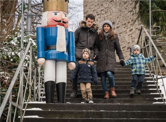 Das Weihnachtsdorf begeistert Groß und Klein. Andreas Pacek