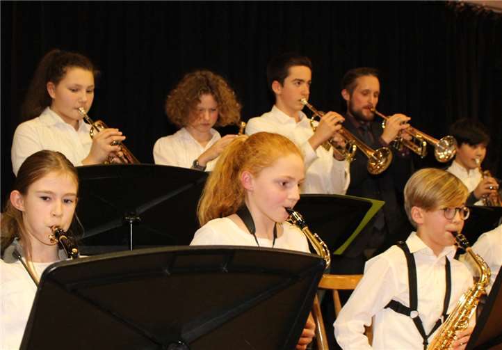 Das Weihnachtskonzert mit Bläsermusik des letzten Jahres.Privat