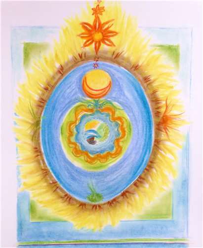 Das Weltall - Hildegard von Bingen. privat