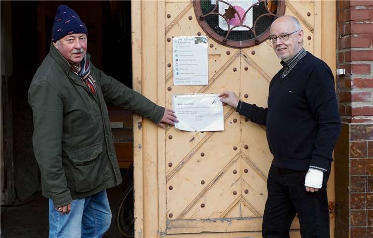 Das Werkstattteam macht trotzdem weiter.Foto: privat