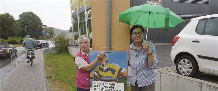 Das Wetter spielt keine Rolle. privat