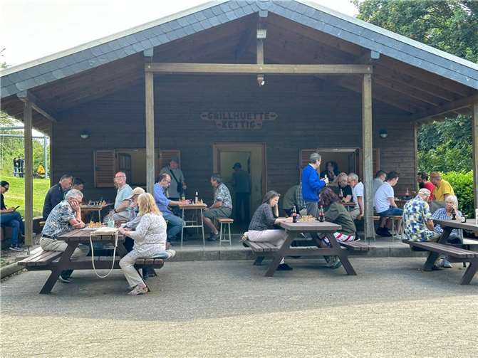 Das Wetter war top - so konnte man im Freien spielen! Foto: privat