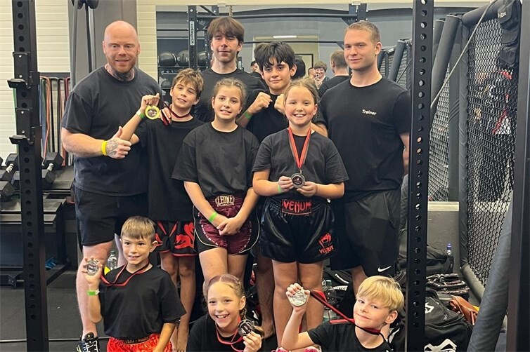 Das Wettkampf Team von Red Dragon Neuwied