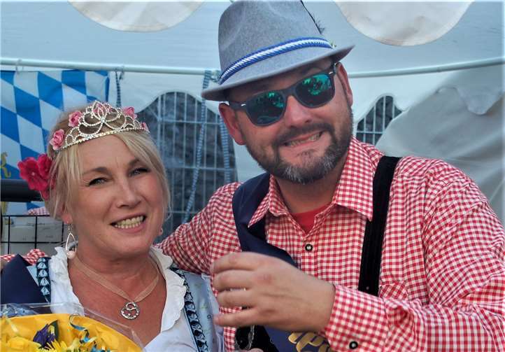 Das „Wiesn-Paar“ Annette Kremin und Sascha Schwietering.