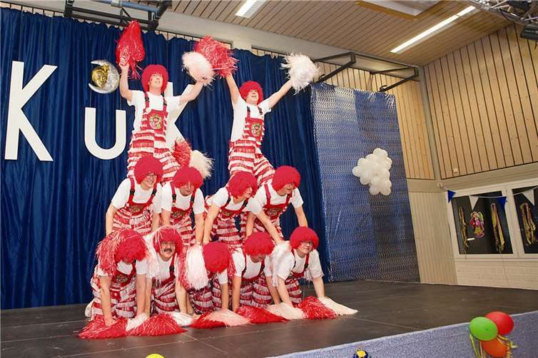 Das Willrother Männerballett konnte begeistern.WT
