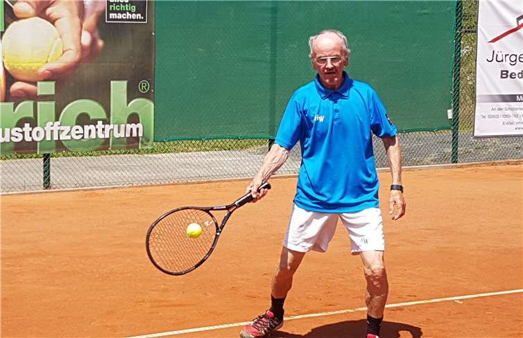 Das Ziel stets vor Augen spielt Heinz Wagner sich auf Platz Zehn der Weltrangliste.