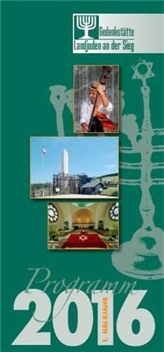 Das aktuelle Programm der Gedenkstätte „Landjuden an der Sieg“ ist ab sofort erhältlich.