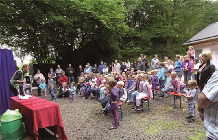 Das alljährliche Kinderfest findet auf dem Hargartener Hügel statt. privat