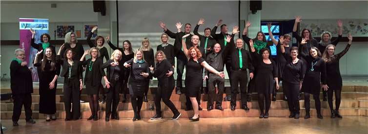 Das alljährliche Weihnachtskonzert des Chors „Voices of Joy“ steht auch in diesem Jahr wieder an. Als Projektchor wird die Gruppe im Dezember 2023 die Veranstaltung „A Joyful Christmas“ ausrichten. Foto: privat