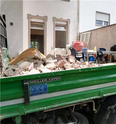 Das alte Pfarrhaus am Yachthafen wird umgebaut. Foto: privat