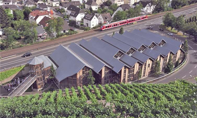Das am Fuß der Ahrweiler Weinberge gelegene Museum Roemervilla. W. Mertens