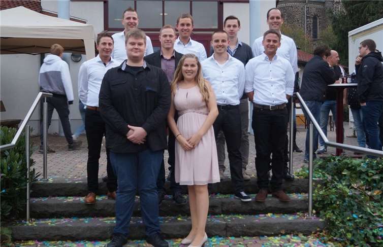 Das amtierende Maikönigspaar Alina Degen und Ronny Willems.