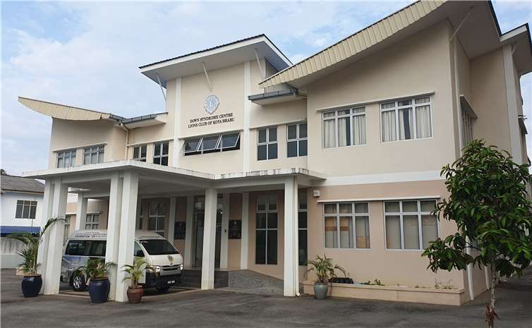 Das beachtliche Gebäude in Kota Bahru, Malaysia.