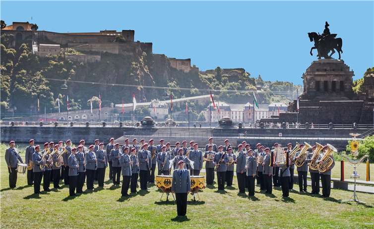 Das bekannte Heeresmusikkorps wird am 6. Februar im Westerwald spielen. Foto: Privat