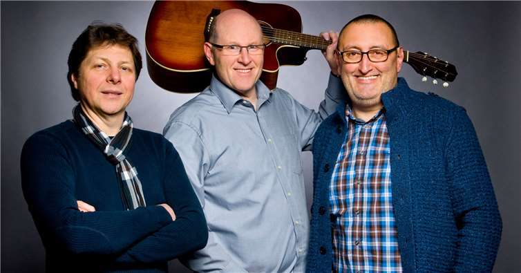 Das bekannte Trio Corzilius, Dames und Hoff ist am Dienstag, 3. August in den Goethe-Anlagen zu Gast.Quelle: Stadtverwaltung