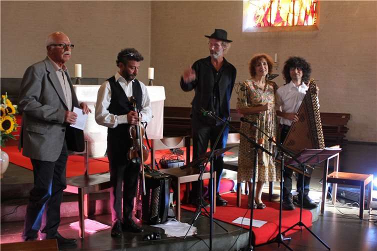 Das christlich, jüdische, muslimische Quartett lud die Besucher auf eine musikalische Reise ein. Foto: privat