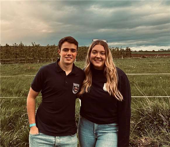 Das diesjährige Maikönigspaar. Foto: privat