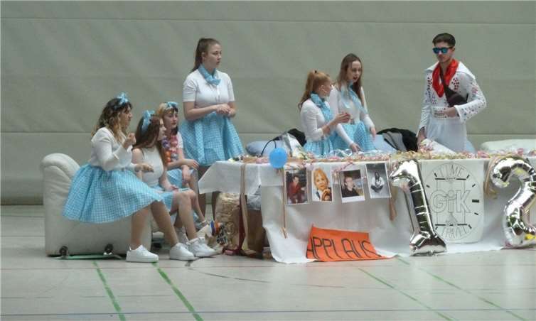 Das diesjährige Motto war Zeitreise. Fotos: privat