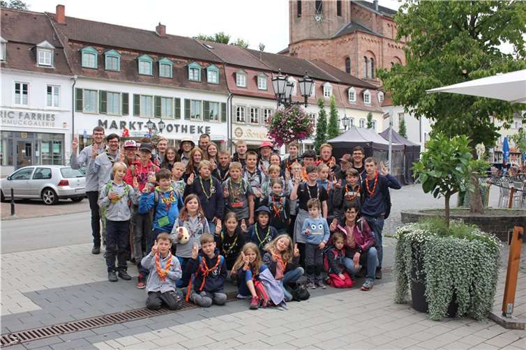 Das diesjährige Sommerlagder der Georgspfadfinder Mendig ging nach Homburg.  Foto: privat