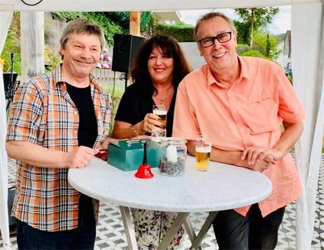 Das dreiköpfige Orgateam hatte alles perfekt vorbereitet.