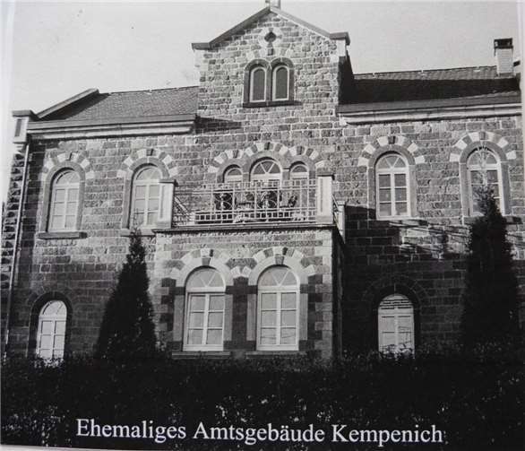 Das ehemalige Amtsgebäude in Kempenich. Foto: privat