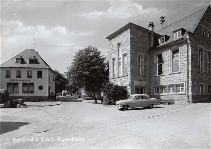 Das ehemalige Kreissparkasse und Jugendheim nach 1956.  Foto:privat