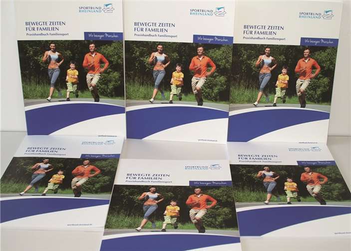 Das einmalige Praxishandbuch Familiensport des Sportbund Rheinland.