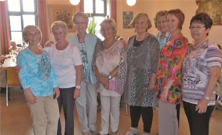 Das engagierte Team sorgte dafür, dass sich Besucher und Gäste wohlfühlten. privat