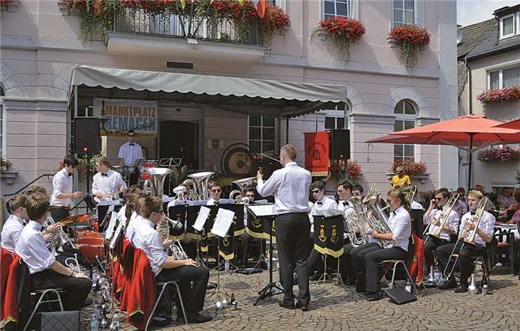 Das englische Jugendorchester begeisterte mit konzertanten Klängen.